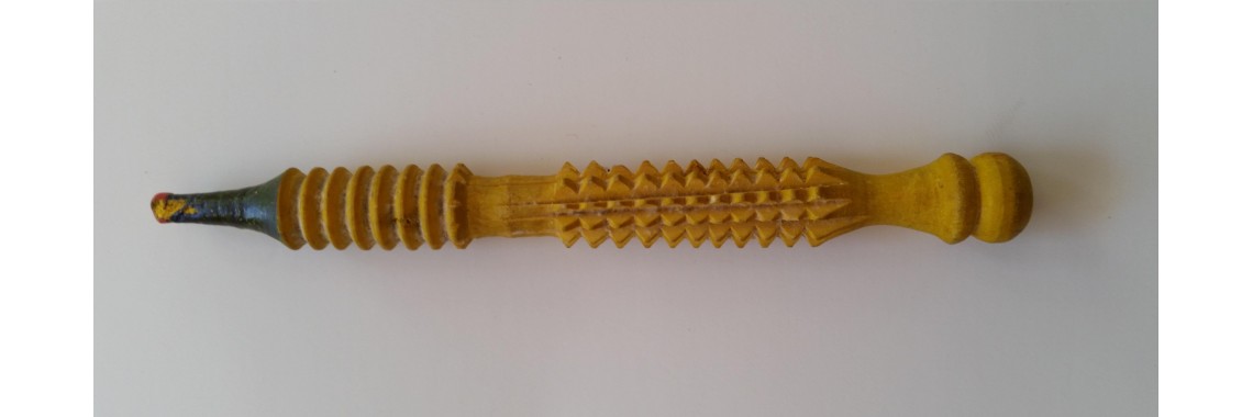 Wooden Pencil-Shaped Acupressure Tool